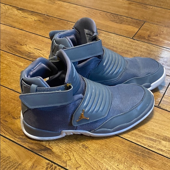 Men's Jordan Generation 23 High-Top Sneakers blue grey gold - Picture 1 of 8